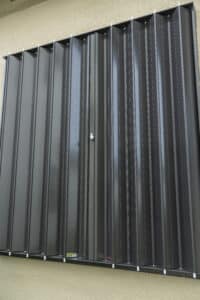 Accordion shutters