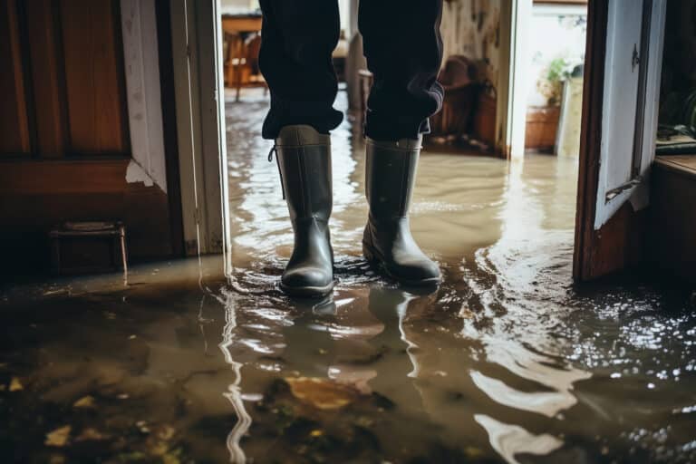 Florida Flood Protection hero photo a man flooding