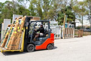 2025 Habitat for Humanity Donation preparing to load