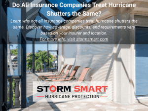 Do All Insurance Companies Treat Hurricane Shutters the Same