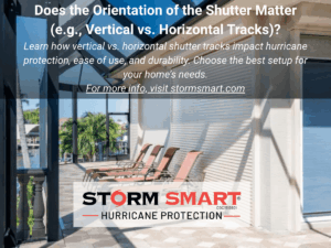 Does the Orientation of the Shutter Matter